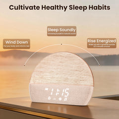 Wake up Light Sunrise Alarm Clock with Sound Machine for Adults Sleep Bedrooms