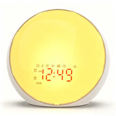 Sunrise Clock with White Noise Sound Machine for Bedroom Alarm Clock